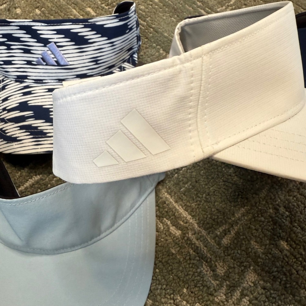 Adidas Womens Golf Visors 4 Pack Assorted Colors One Size Fits Most Athletic - Picture 2 of 6